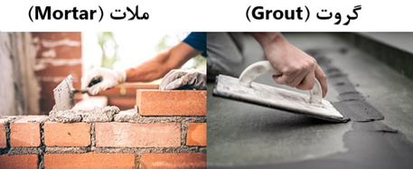 گروت اپوکسی و ملات